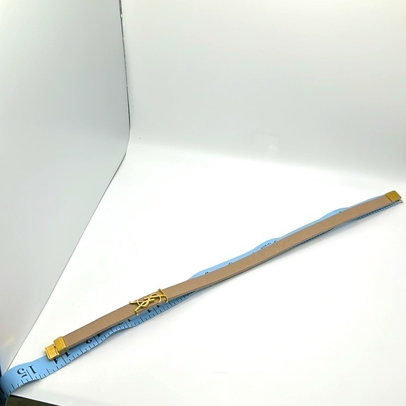 SAINT LAURENT leather choker AUTHENTIC 100% ✨ - Picture 14 of 16